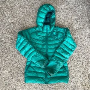Arc’teryx Cerium LT Hoody teal women’s medium